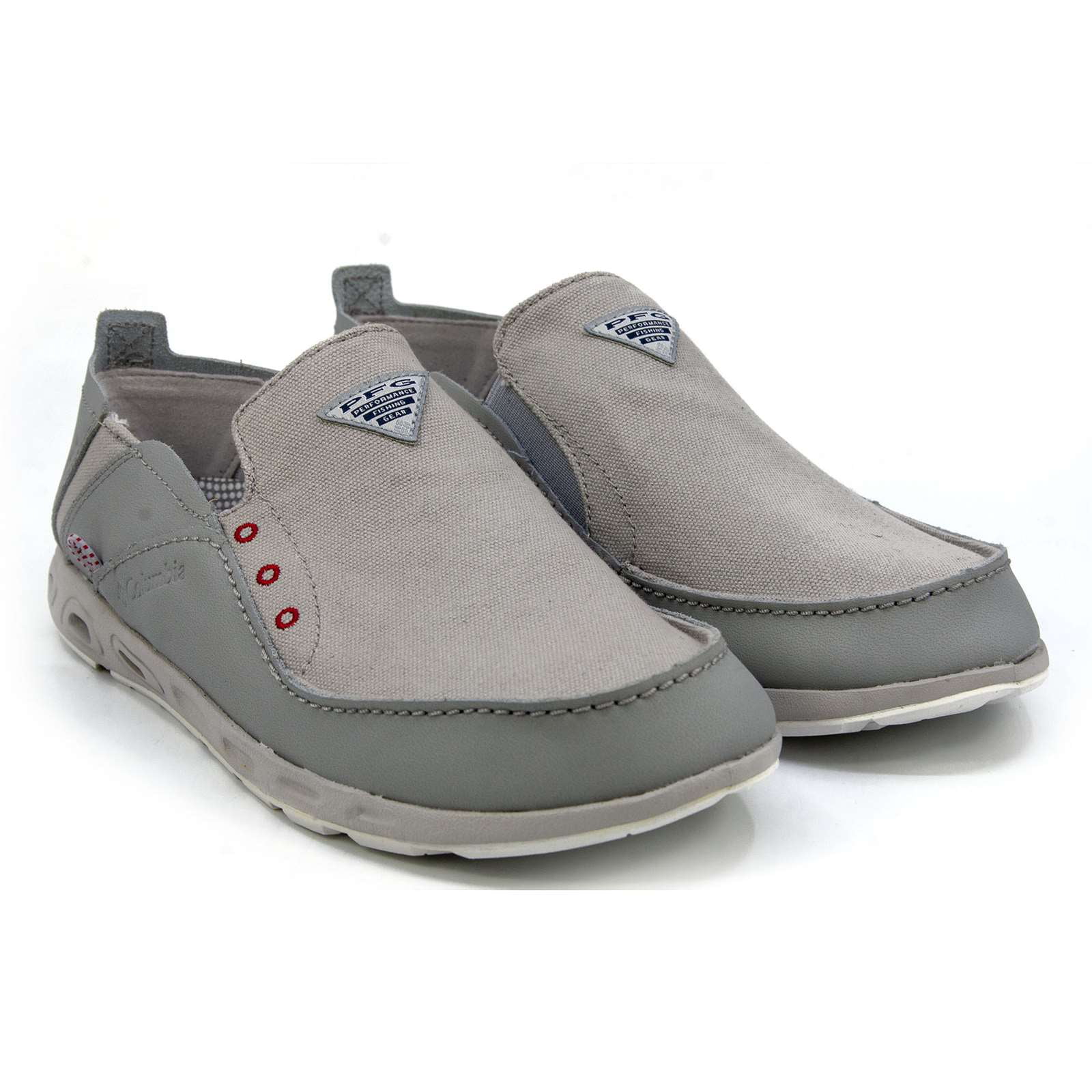 Columbia PFG Vent Tan Shoes Ancient Fossil Fishing Gear, non slip Size 8  Men's