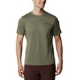 thumbnail image 1 of Columbia Men's Big & Tall Hike Crewneck T-Shirt Green Size 2X, 1 of 3