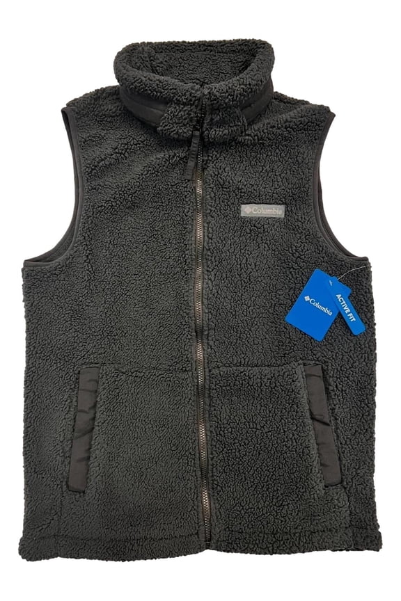 Men's Big Timber Peak Sherpa Fleece Full Zip Vest