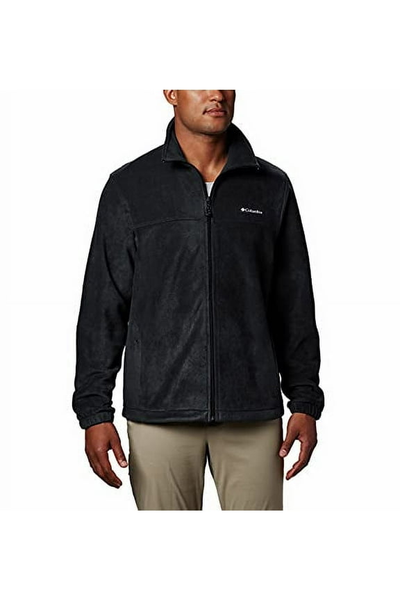 Men's Big and Tall Steens Mountain 2.0 Full Zip Fleece Jacket, Black, 6X
