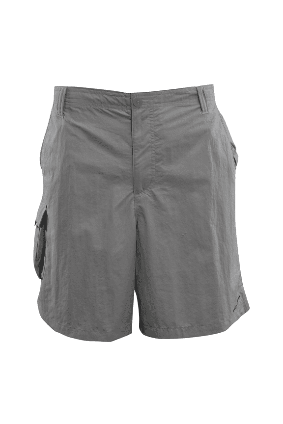 Men's Cargo Shorts Gravel PFG Bahama 8" Inseam Omni-Shade (023)