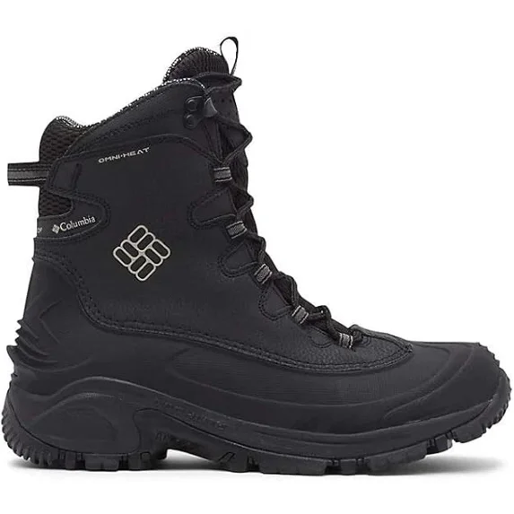 Columbia Men’s Clear Mountain FS Omni-Heat Waterproof Leather Boots – Black – US 10
