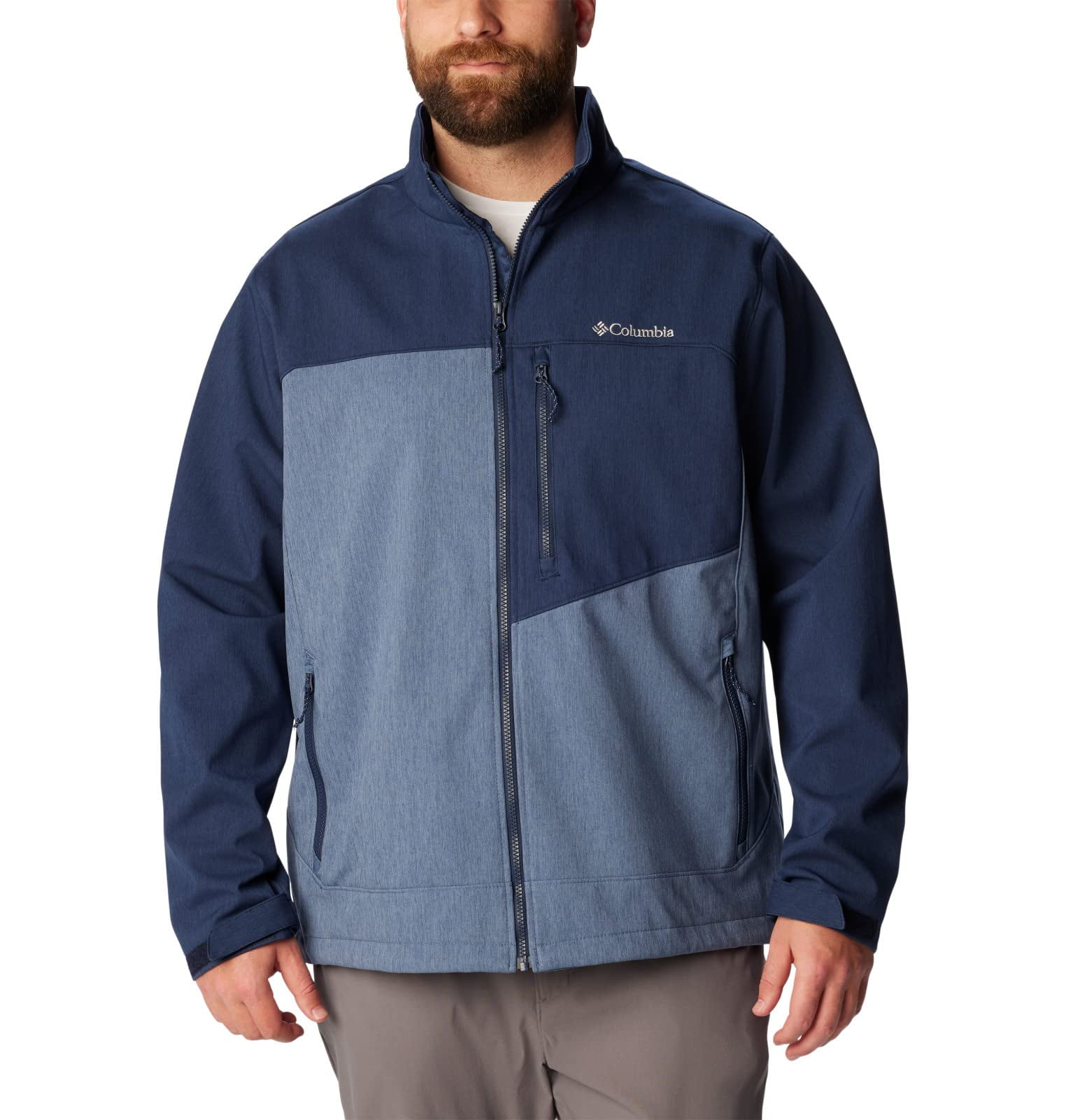 Columbia Men's Cruiser Valley Softshell Jacket, Dark Mountain Navy
