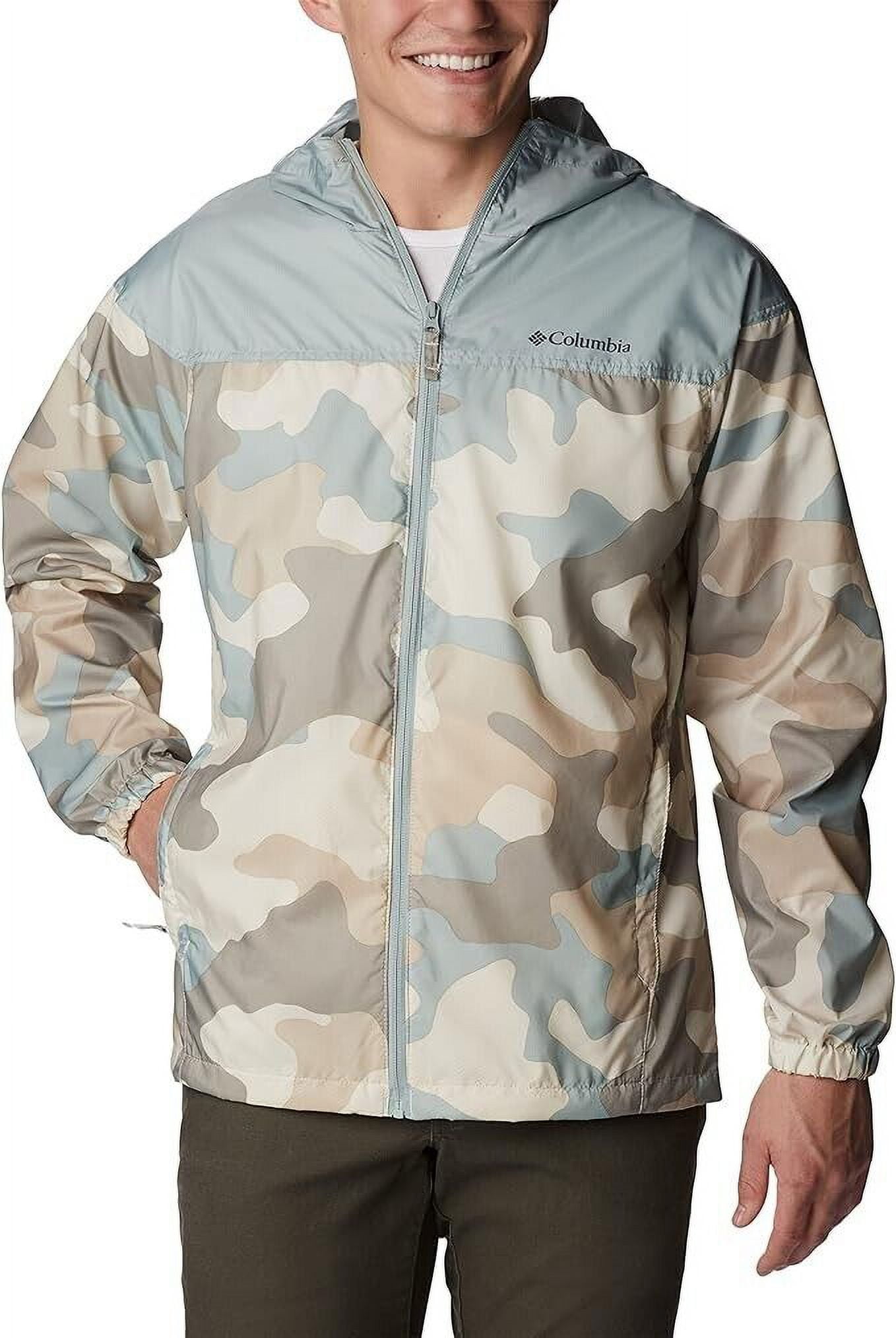 Columbia Men's Flash Challenger Novelty Men's Camo Windbreaker Jacket