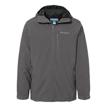 Columbia Men's Gate Racer Softshell, City Grey, 3X Big