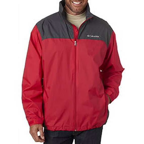 Columbia Men's Glennaker Lake™ Rain Jacket - BRT RED/ GRILL - XL 2015