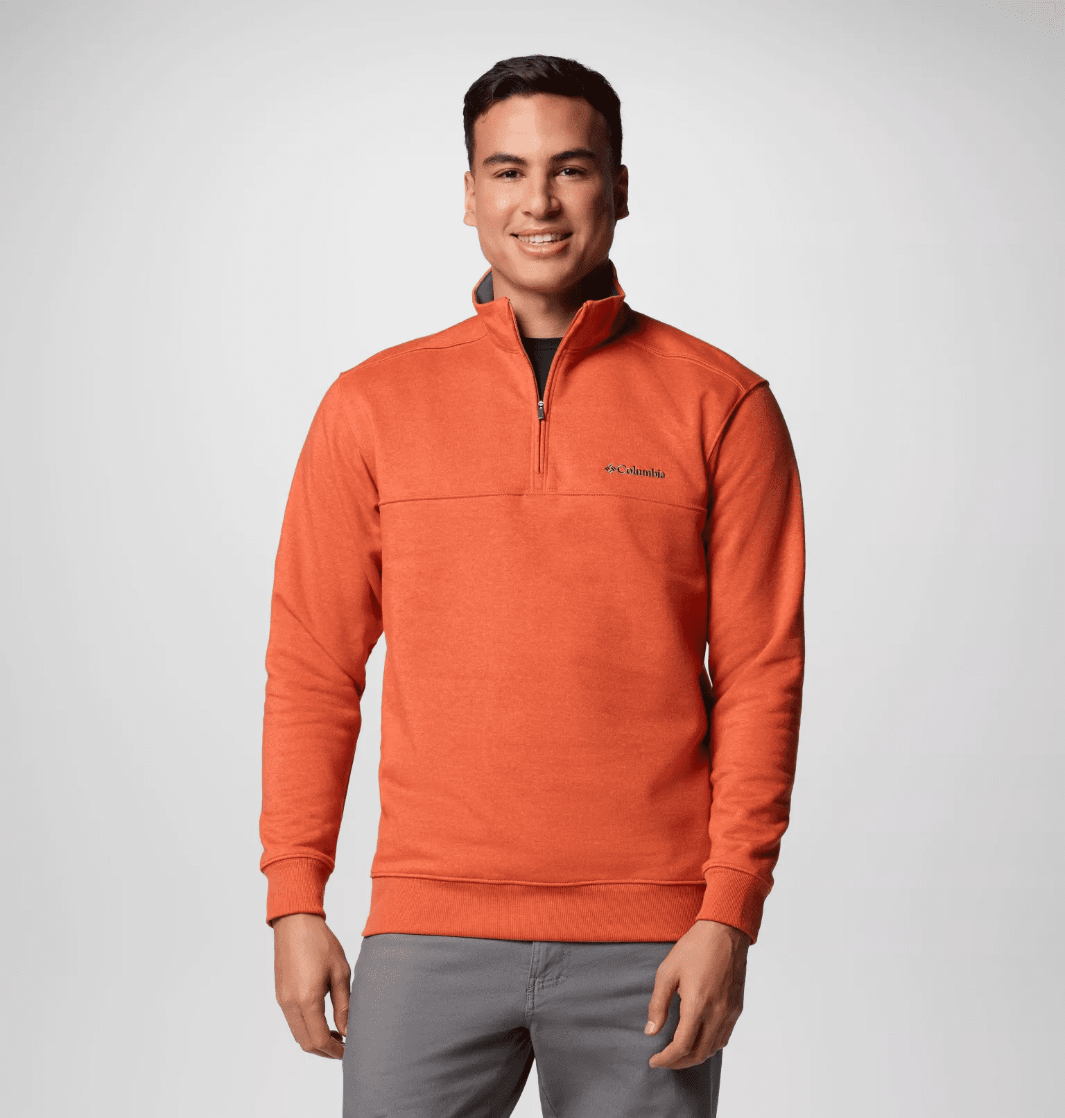 Baselayer Mens Columbia Sportswear Men's Great Hart Mountain III 1/2 Zip Long Sleeve Pullover A Half Zip