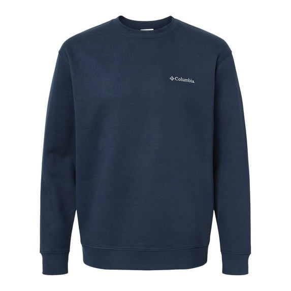 Columbia Men's Hart Mountain Ii Crew Sweatshirt Blue Size Large