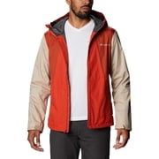 Columbia Men s Inner Limits II Jacket, Packable, XL-Bonfire/Dark Sienna/Ancient Fossil