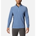 thumbnail image 1 of Columbia Men's Klamath Range II Half Zip, Bluestone/Collegiate Navy, Small, 1 of 5