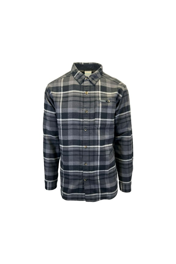Men's Multi Plaid Shirt Pitchstone Flannel L/S - (010 & 464)