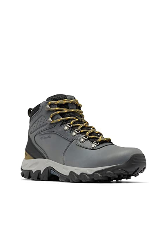 Men's Newton Ridge Plus II Waterproof Hiking Boot Shoe, Graphite/Black, 16