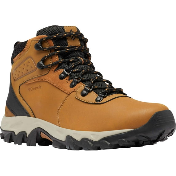 Columbia Men's Newton Ridge Plus II Waterproof Hiking Boots (Elk/Black, 10.5, D)