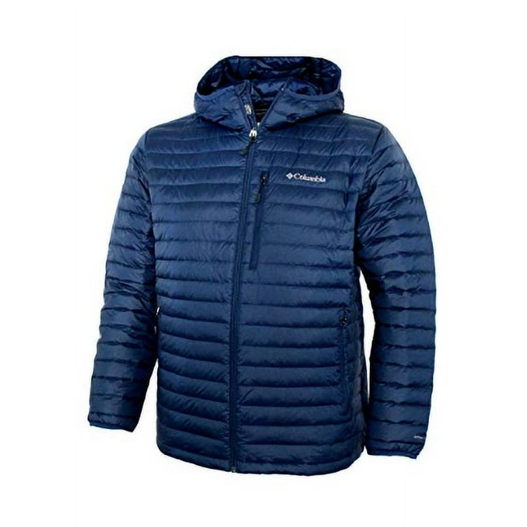 Columbia Men s Oak Apex Down Hooded Water resistant Jacket S Walmart
