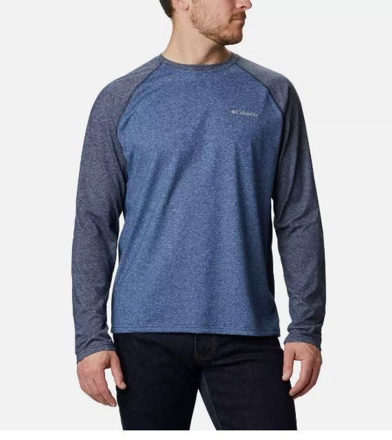 Columbia Men's Thistletown Park Crew Shirt - UPF 15 Sun Protection & Sweat-Wicking - View #10