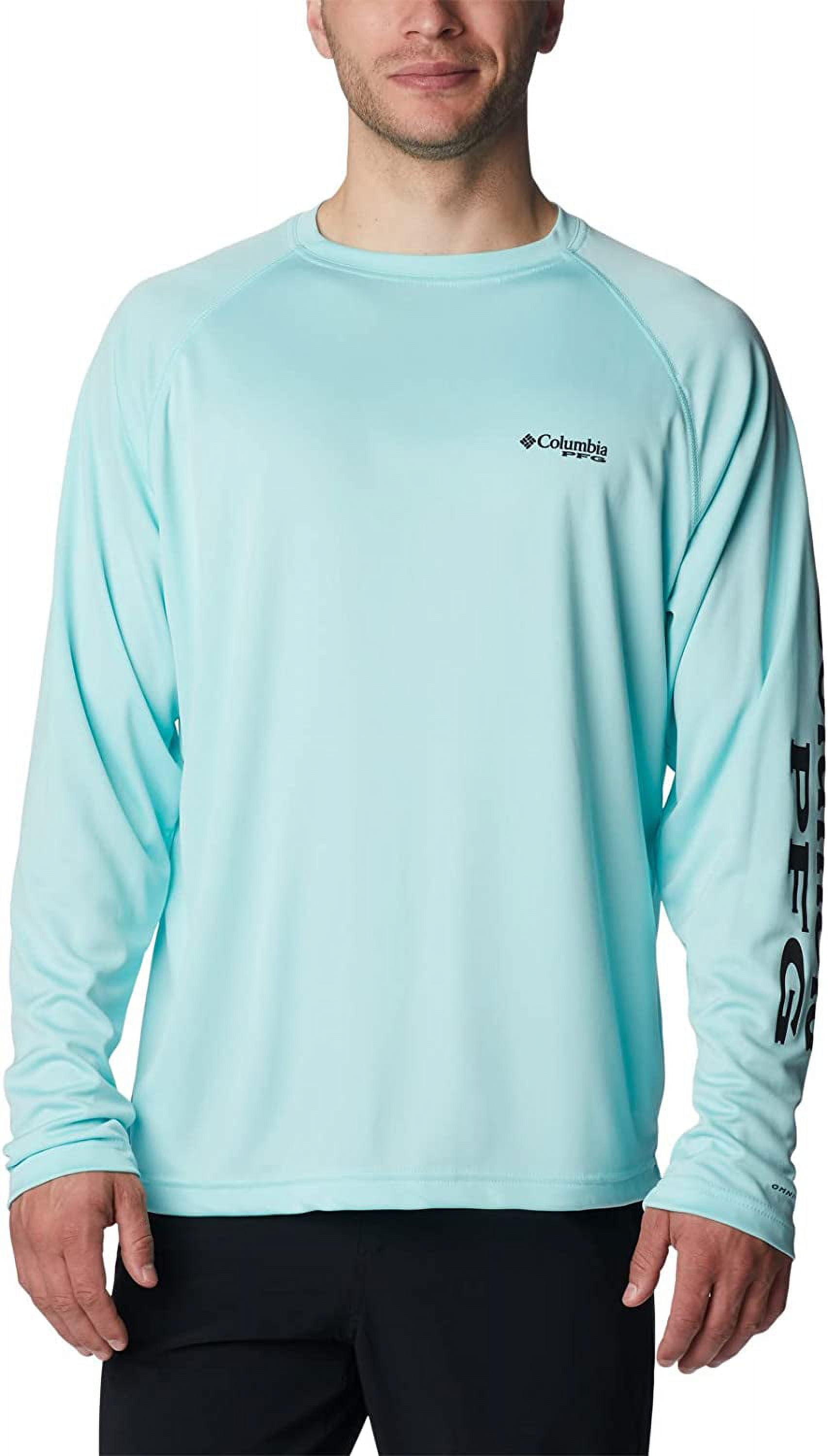 Columbia men's long sleeve sun protection shirts clearance