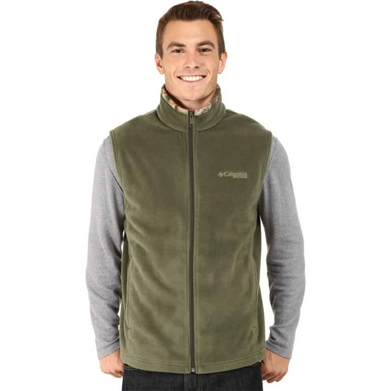 Columbia Men s PHG Fleece Vest Surplus Green Outerwear SM