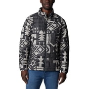 Columbia Mens Powder Lite Jacket, Black Passages Print, XX-Large