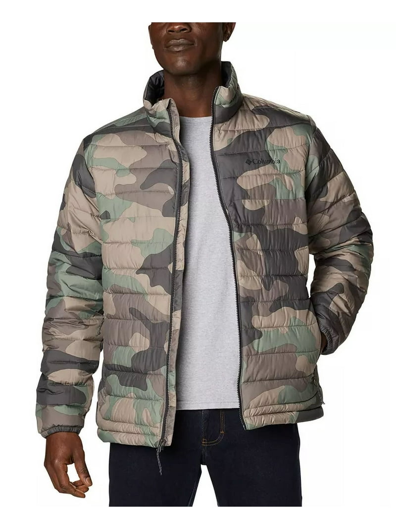 Columbia Men's Powder Lite Jacket, Cypress Mod Camo Print, XX