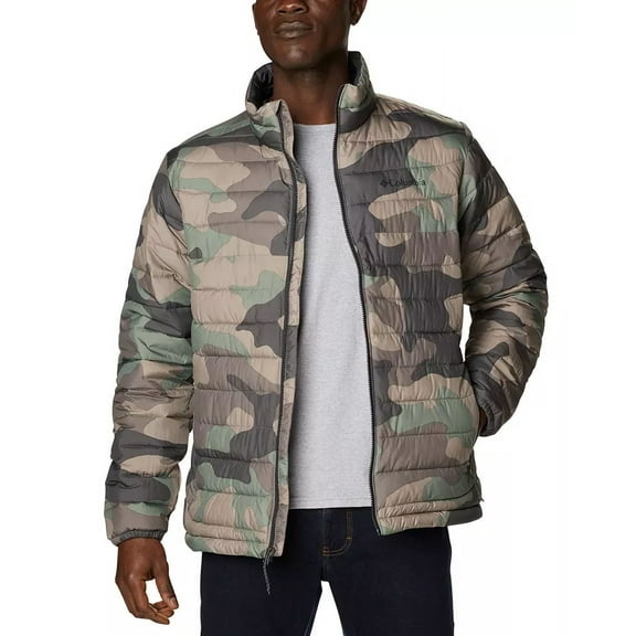 Columbia Men's Powder Lite Jacket, Cypress Mod Camo Print, XX-Large