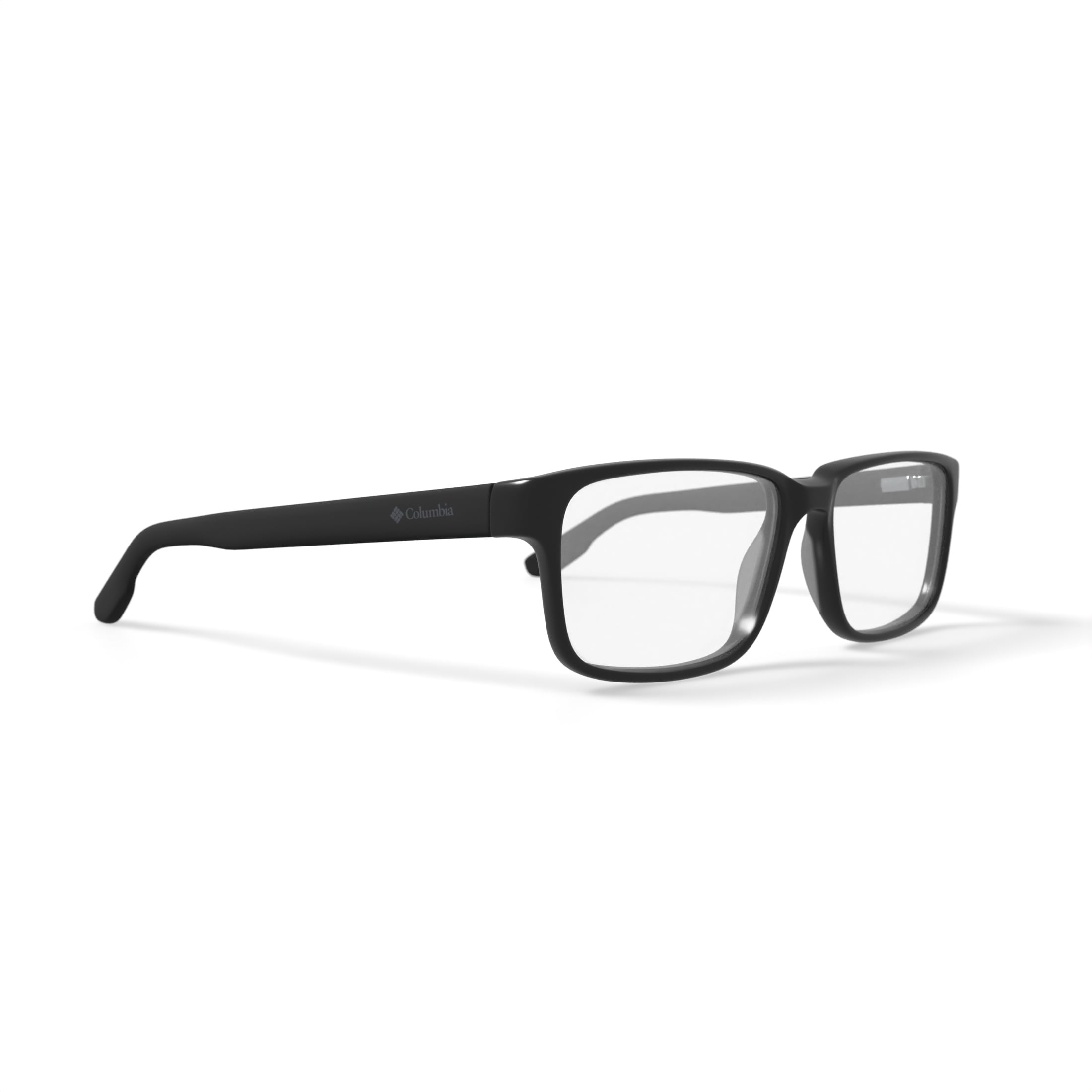 Columbia Men s Rectangular Eyeglasses C8000G Black 58 16 145 with Case