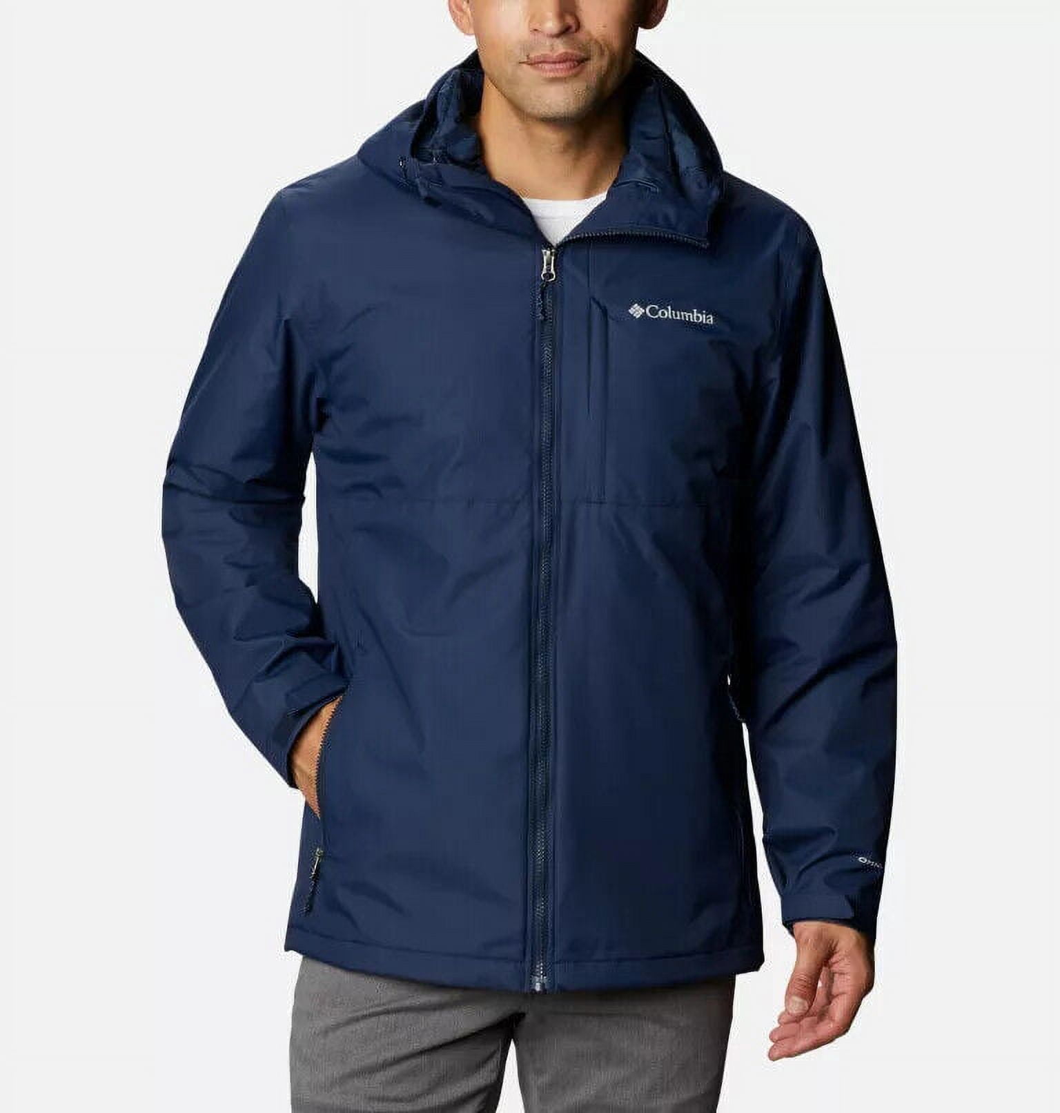 Columbia Men's Ridge Gates Interchange Jacket Collegiate Navy Dobby-2XL ...