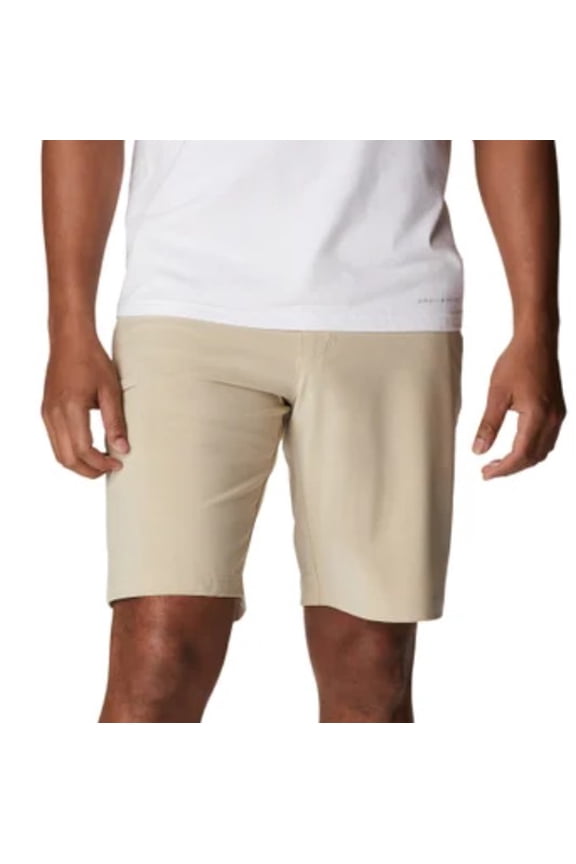 Men's Size 34, Omni-Shade 50 UPF Tech Shorts, Beige (Ancient Fossil)