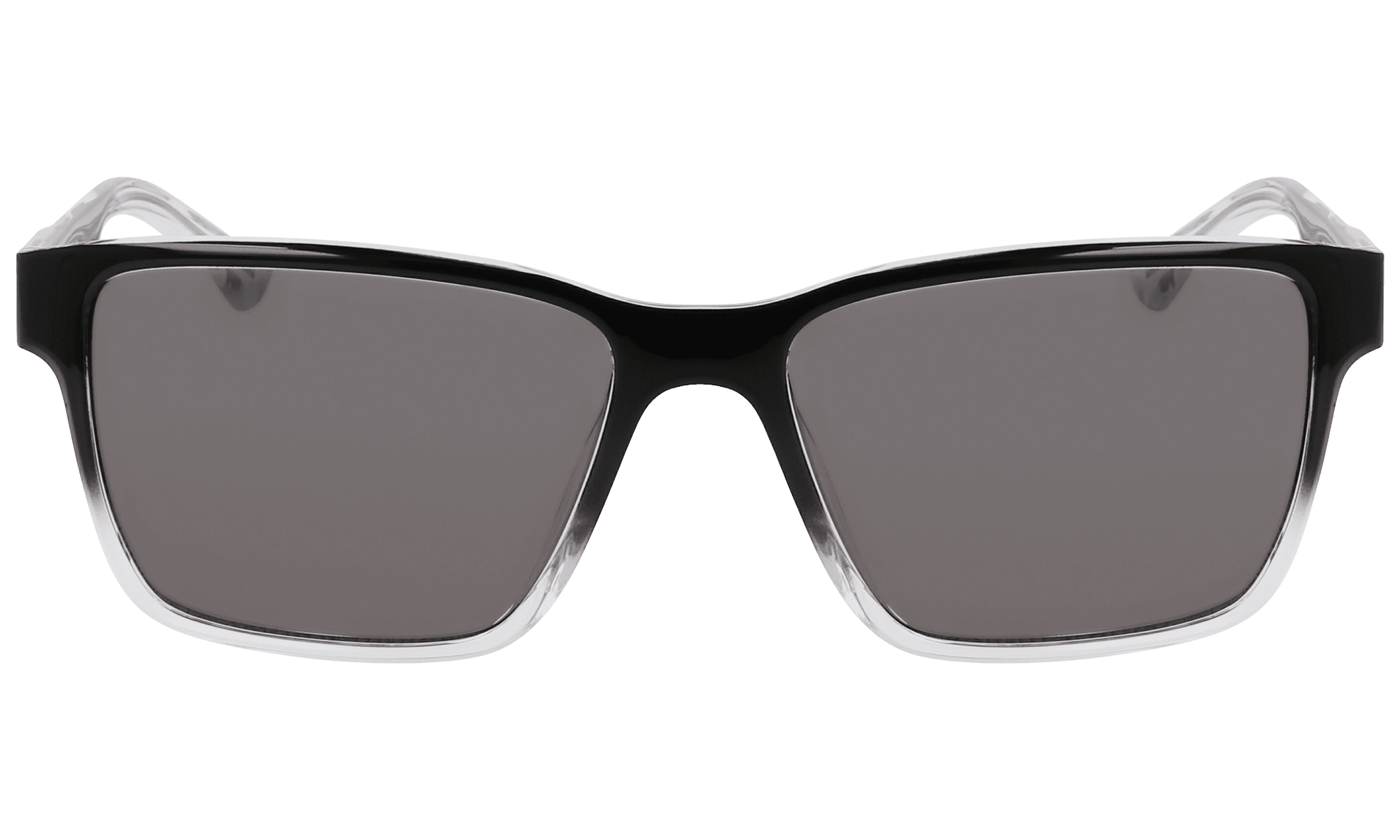 Columbia Men's Square Prescription Sunglasses with Case, C568SG Black/Clear Gradient