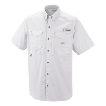 Columbia Men's Standard Bonehead SS Shirt, White, Small