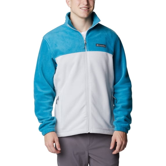 Columbia Men's Steens Mountain Full Zip 2.0, Deep Marine/Nimbus Grey, XX-Large