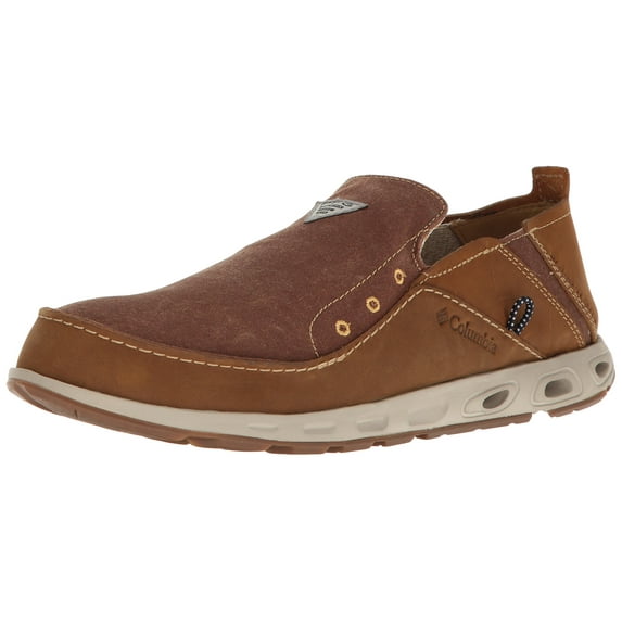 Columbia Men's Super Bahama Vent Pfg Shoe, Elk \ Curry,7.5 M US