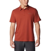 Columbia Mens Thistletown Hills Polo, Warp Red Heather, Small