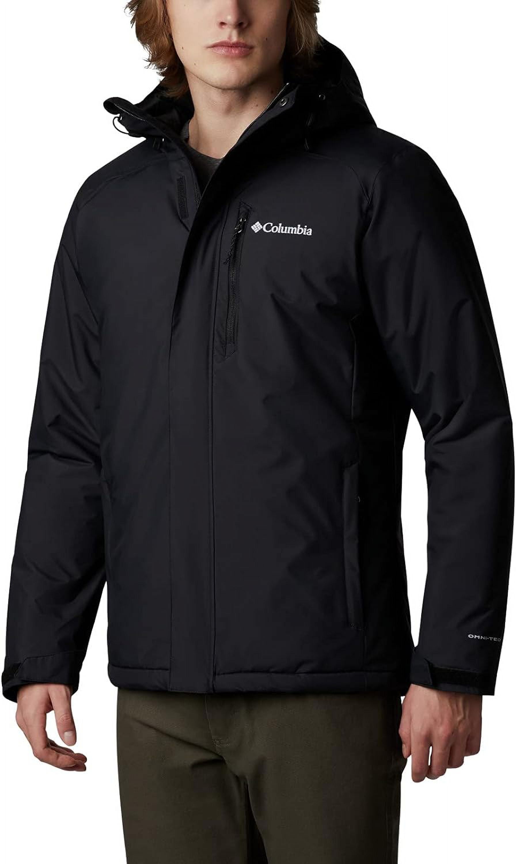 Columbia Men's Tipton Peak Insulated Jacket Black Medium - Walmart.com