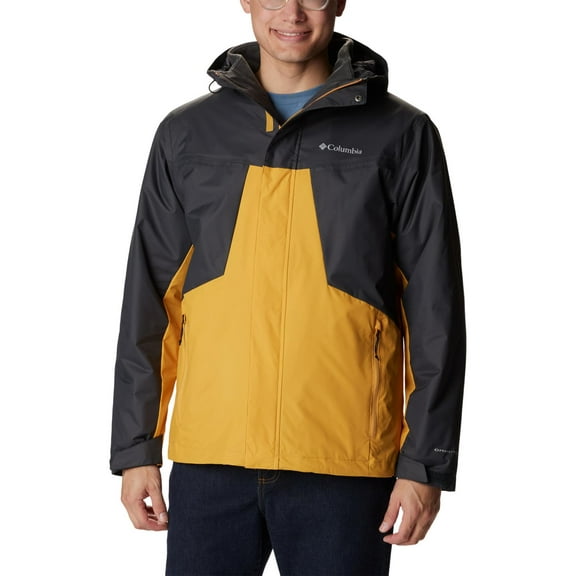 Columbia Men's Tunnel Falls Interchange Jacket, Raw Honey/Shark, Medium