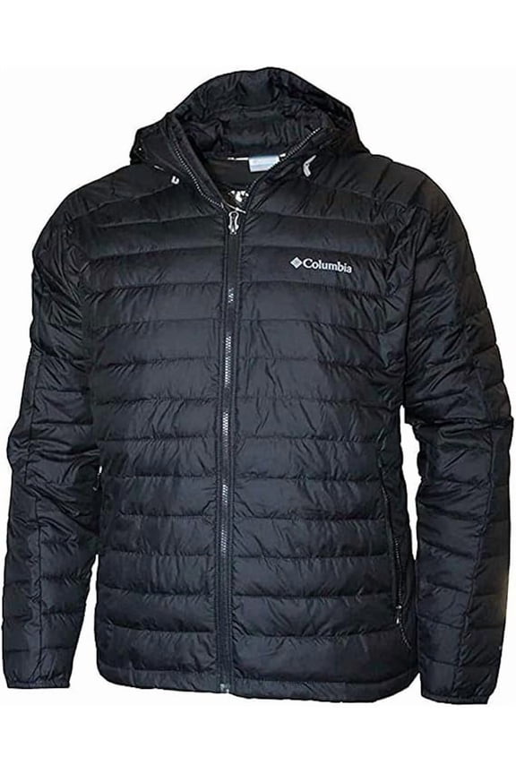 Men's White Out II Insulated Omni Heat Hooded Jacket (Black, XL)