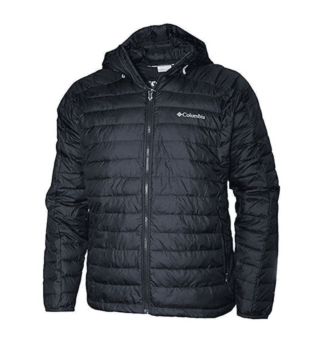 Columbia Men's White Out II Insulated Omni Heat Hooded Jacket (Black, XXL) Columbia Men's White Out II Insulated Omni Heat Hooded Jacket (Black, XXL)