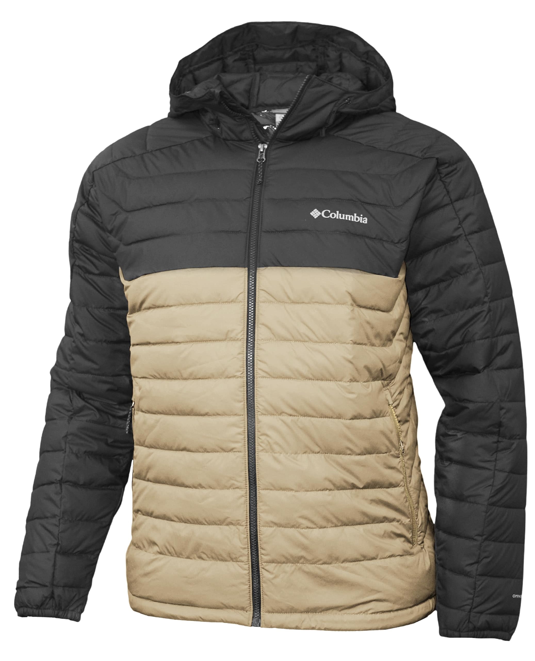 Columbia Men's Winter Coat: White Out II Omni Heat Insulated