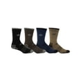 thumbnail image 1 of Columbia Mens 4 Pack Full Cushion Crew Socks Black 6-12, 1 of 9