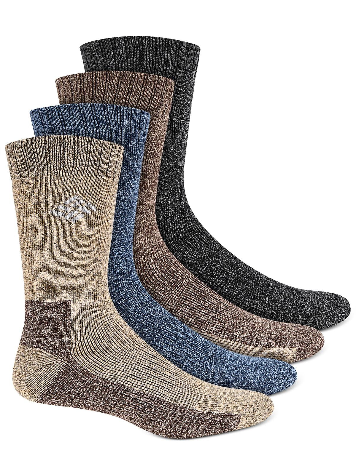Columbia Mens 4 Pack Soft Crew Socks