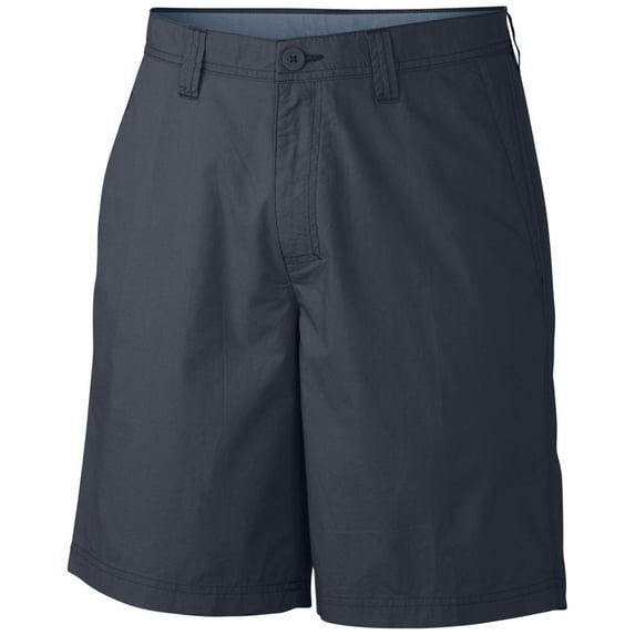 Columbia Mens Cotton Casual Chino Shorts, Grey, 36