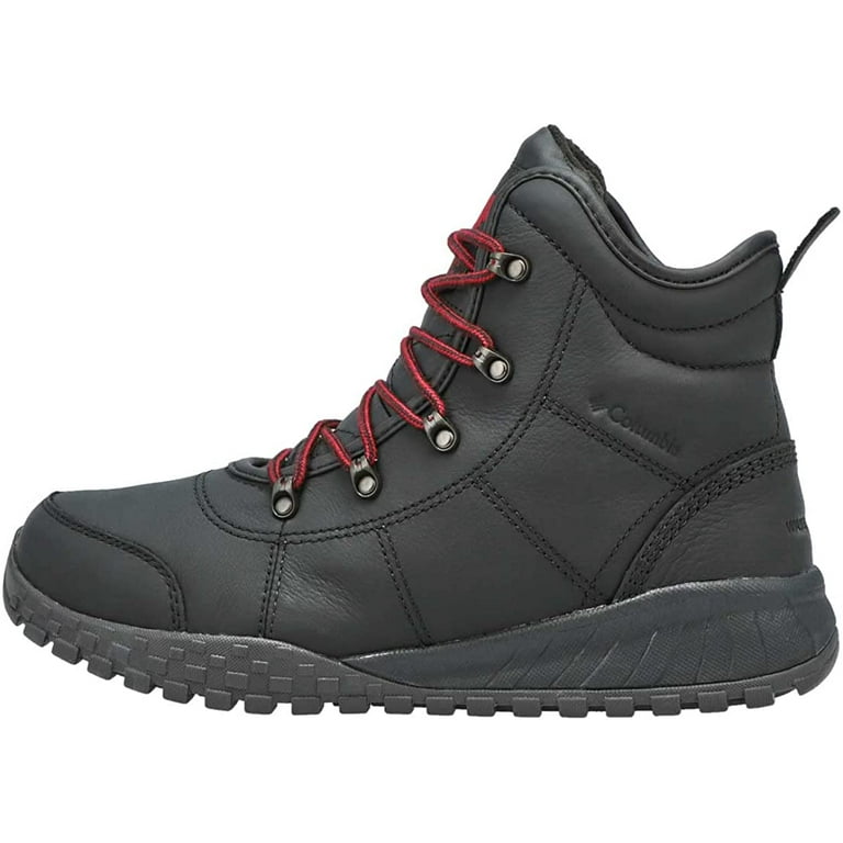 Columbia Mens Fairbanks Rover Ii Snow Shoe 10 Black/Red Jasper