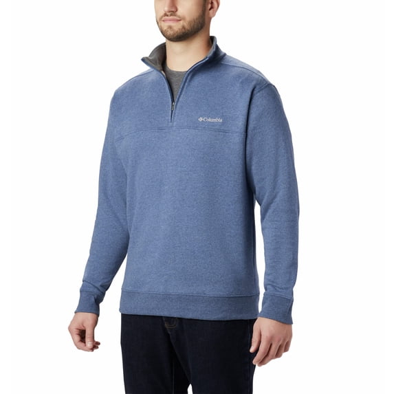 Columbia Mens Hart Mountain II Half Zip Jacket 2X Carbon/Heather