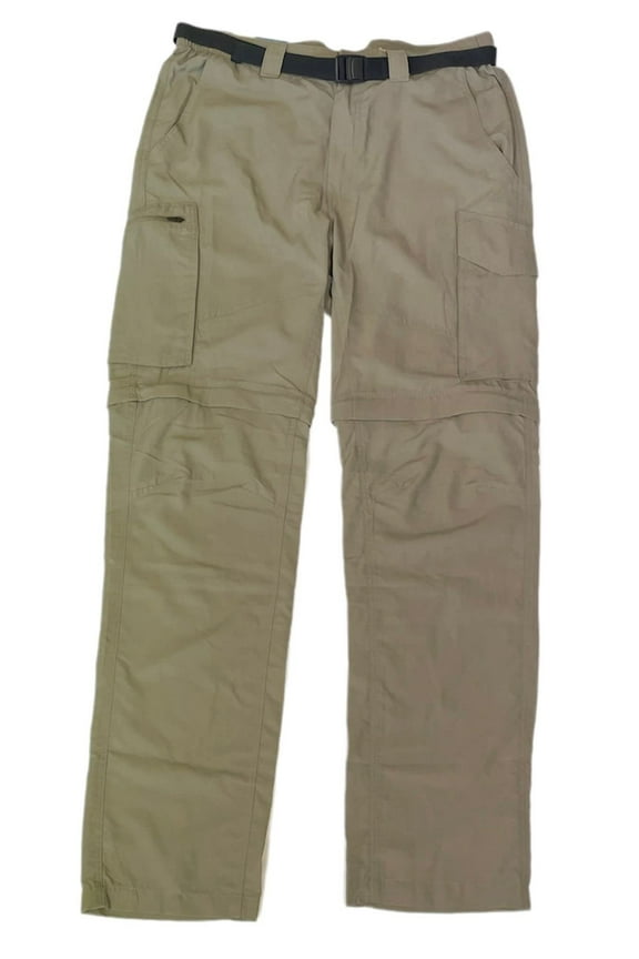 Mens Kestrel Trail Convertible Pants Shorts as1, waist_inseam, numeric_34, numeric_34, Khaki, 34x34