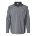 thumbnail image 1 of Columbia Mens Klamath Range Ii Half Zip City Grey, Shark XX-Large, 1 of 4