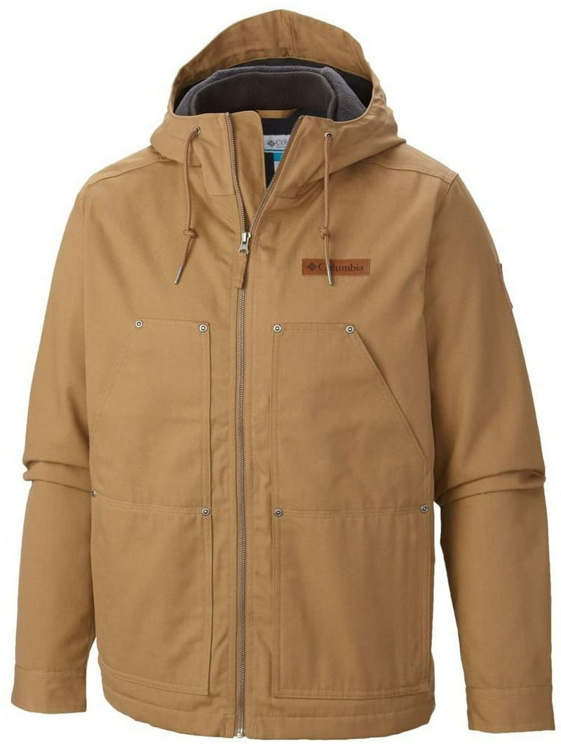 Columbia Mens Loma Vista Hood Jacket (Khaki X-Large) - Walmart.com