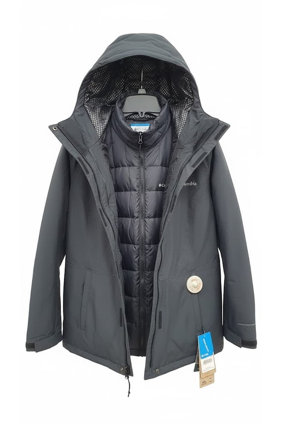 Mens Nordic Point III Omni-Heat Interchange Jacket (Small) Black