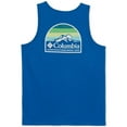 thumbnail image 1 of Columbia Mens Regular fit Short Sleeve Graphic Tank Top Shirt Large Blue, 1 of 1