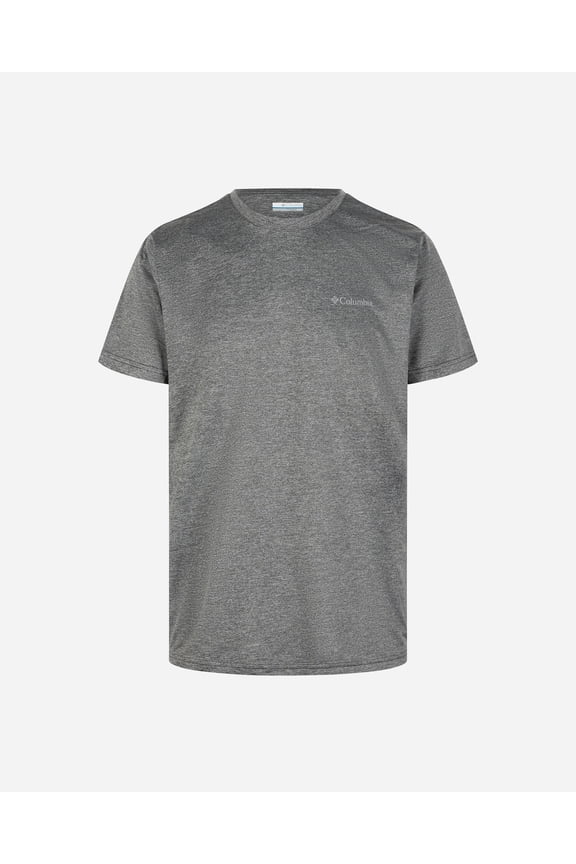 Mens Regular fit Short Sleeve T-Shirt Shirt Medium Grey Solid