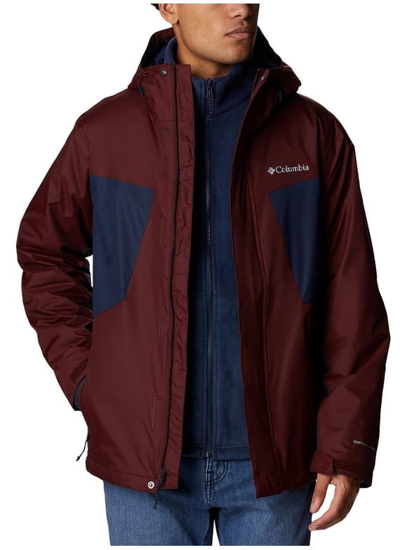 Columbia Jacket Columbia Men's Ridge Gates Interchange Jacket | Waterproof 3-in-1 System Jacket Stuart Island