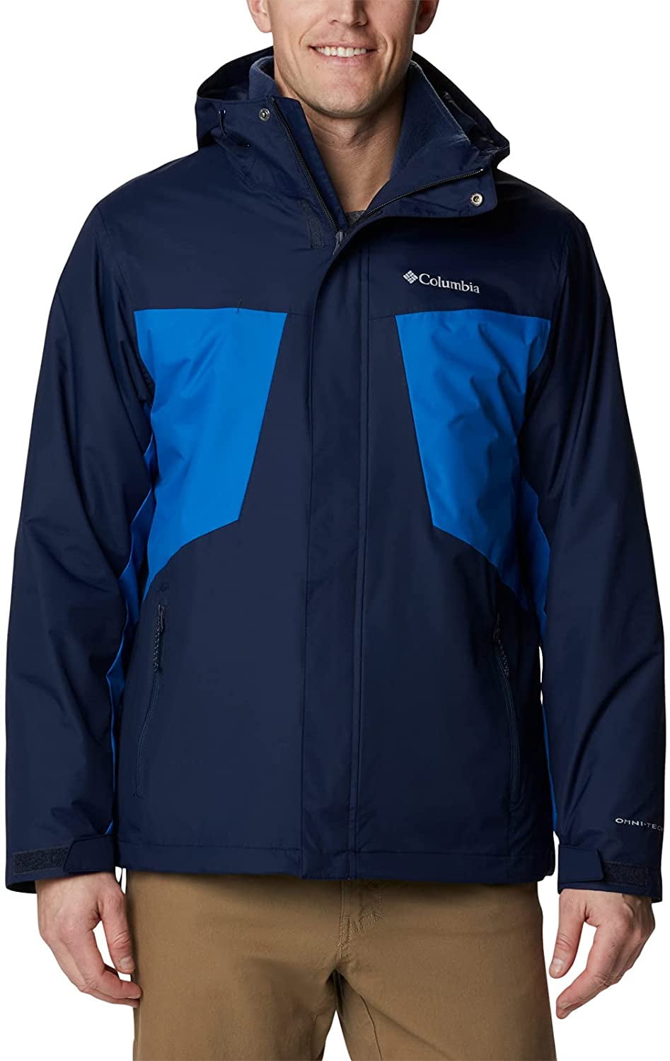 Columbia Mens Tunnel Falls Interchange Jacket